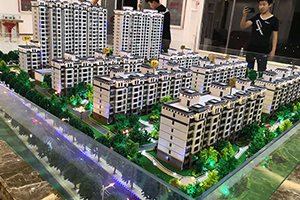 小區(qū)地產(chǎn)沙盤(pán)模型制作